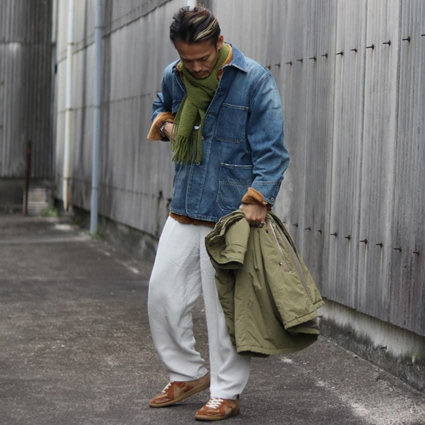 JOHNBULL/ジョンブル 12.5オンスデニムカバーオール JM243L07 ワーク