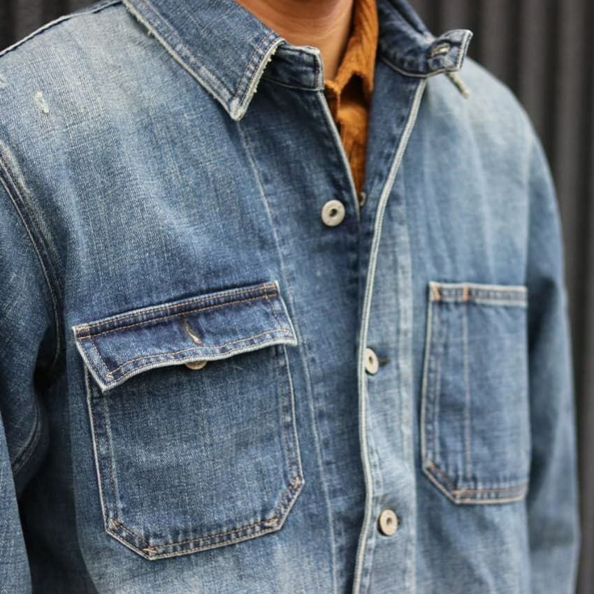 JOHNBULL/ジョンブル 12.5オンスデニムカバーオール JM243L07 ワーク