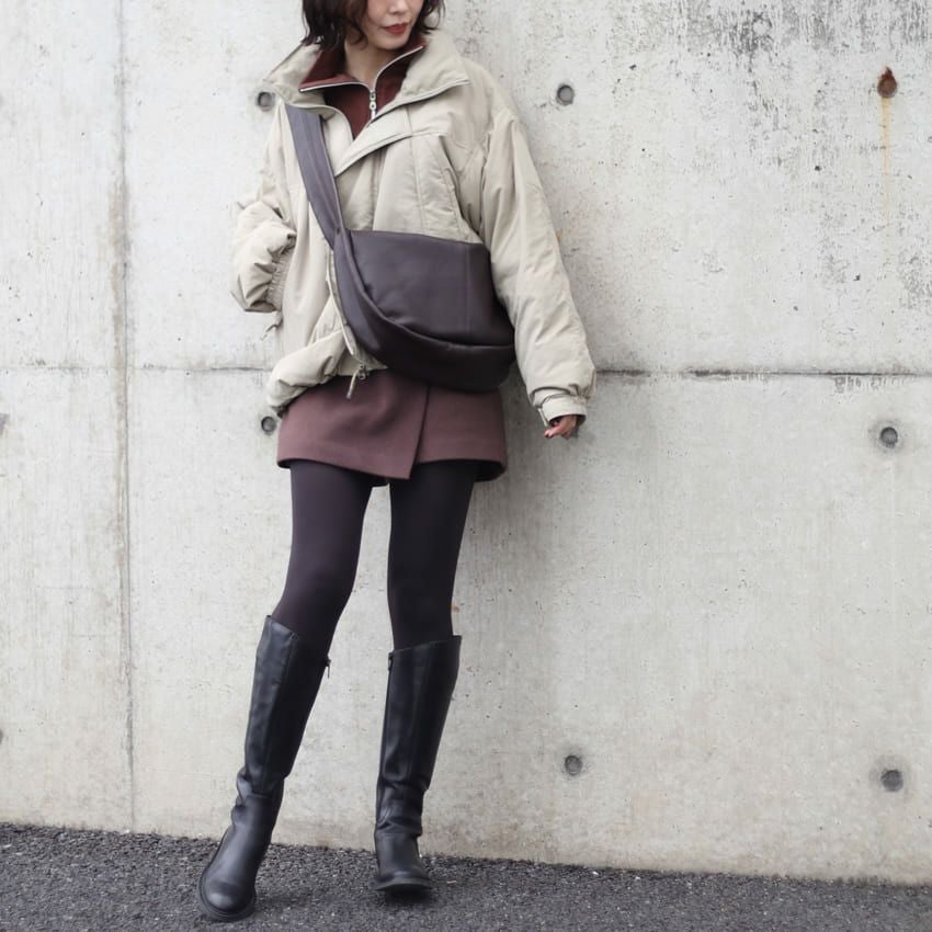 TODAYFUL キャンバス×レザーショルダーバッグ TODAYFUL（トゥデイフル）の「キャンバス×レザーショルダーバッグ