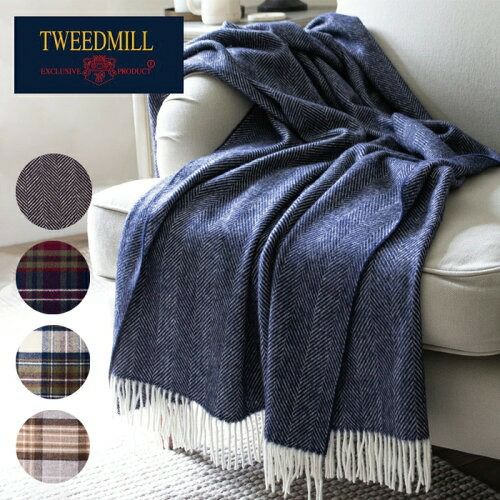 タグ付き新品ツイードミル　ブランケット TWEEDMILL - タグ付き新品ツイードミル ブランケットの通販 by mutta