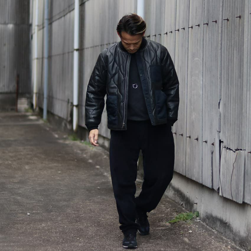 Schott/ショット ラムレザーキルティングショートジャケット