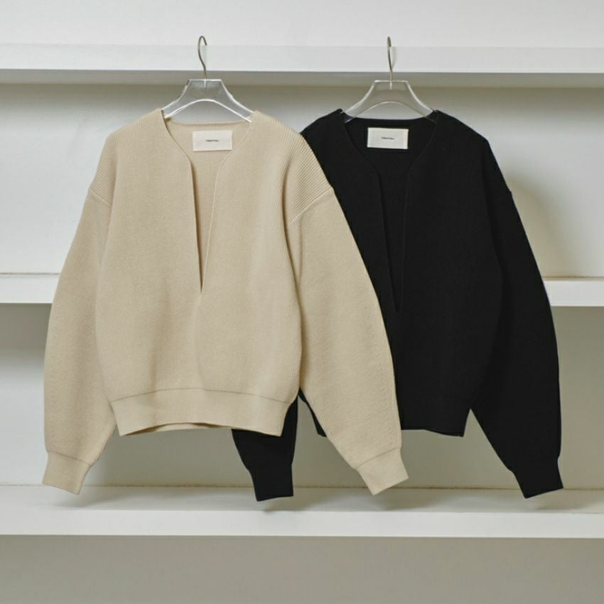 TODAYFUL /トゥデイフル スリットネックニット 12510502 Slit Neck
