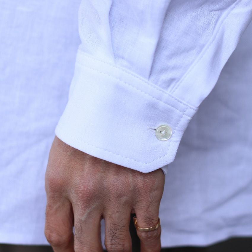 FORTUNA HOMME/フォルトゥナオム Double Linen Shirts FHSH-0183