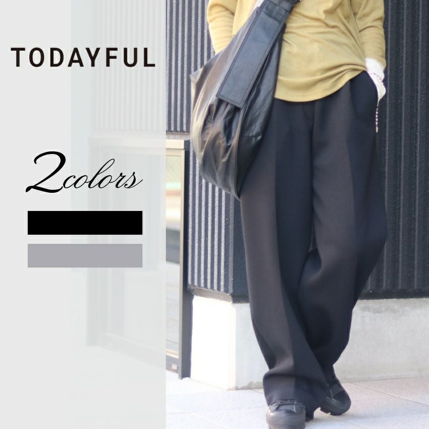 TODAYFUL /トゥデイフル Cushion Easy Trousers 12520713 クッション