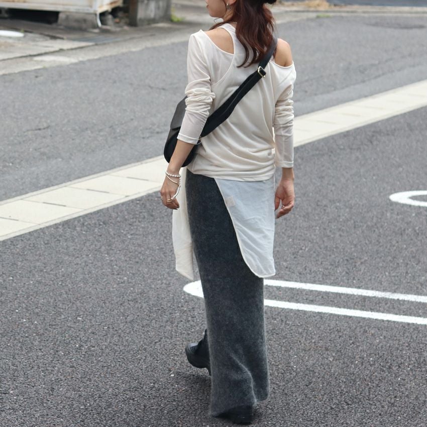 TODAYFUL /トゥデイフル 12520801 Woolmohair Wrap Skirt 25秋冬