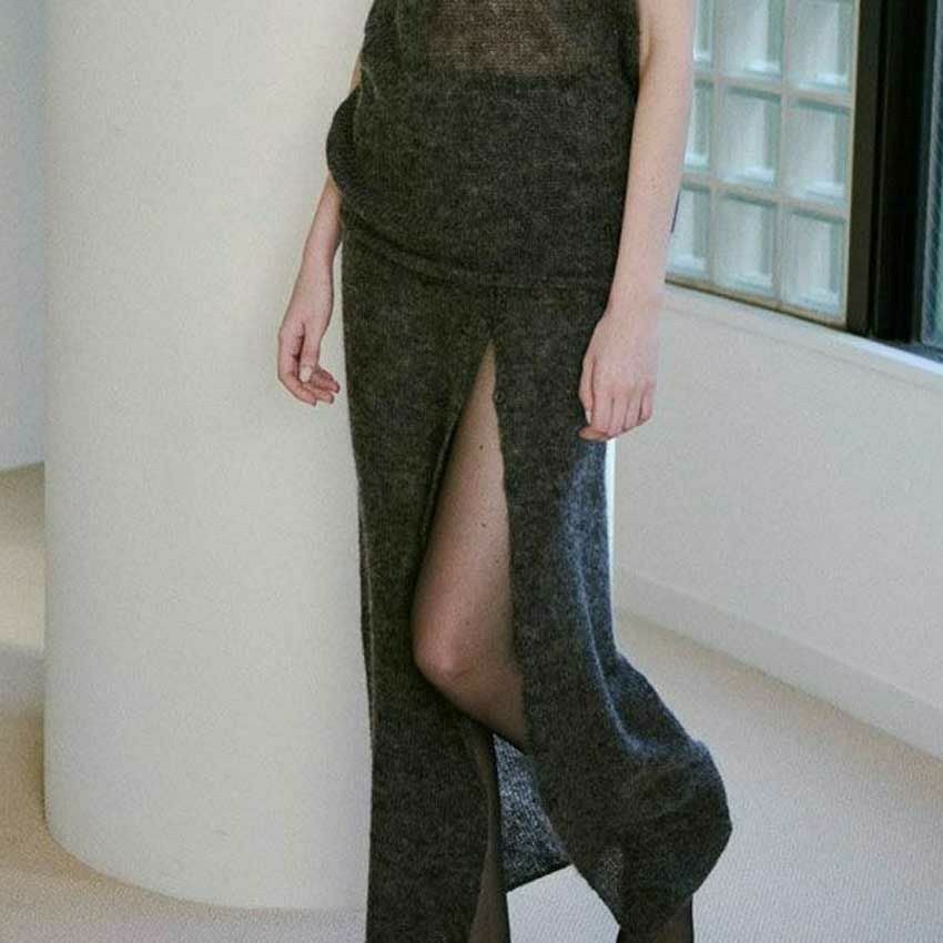 TODAYFUL /トゥデイフル 12520801 Woolmohair Wrap Skirt 25秋冬