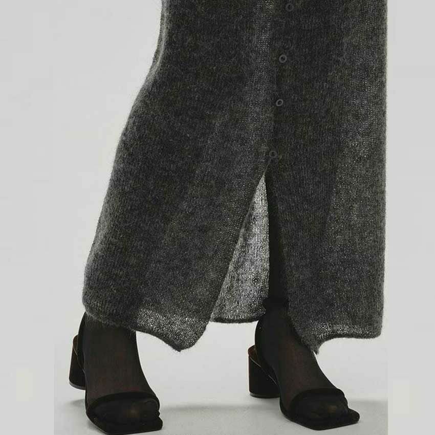 TODAYFUL /トゥデイフル 12520801 Woolmohair Wrap Skirt 25秋冬