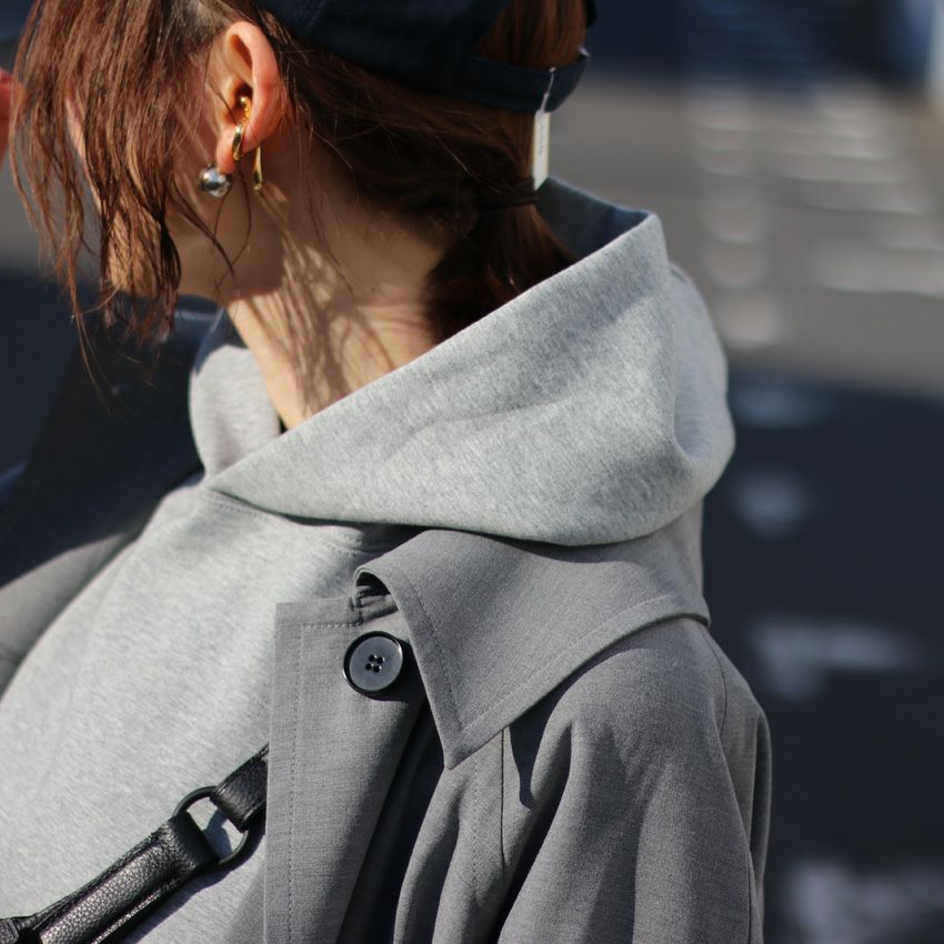 anuke/アンヌーク Soutiencollar Raglan Coat 62510002 ロングコート