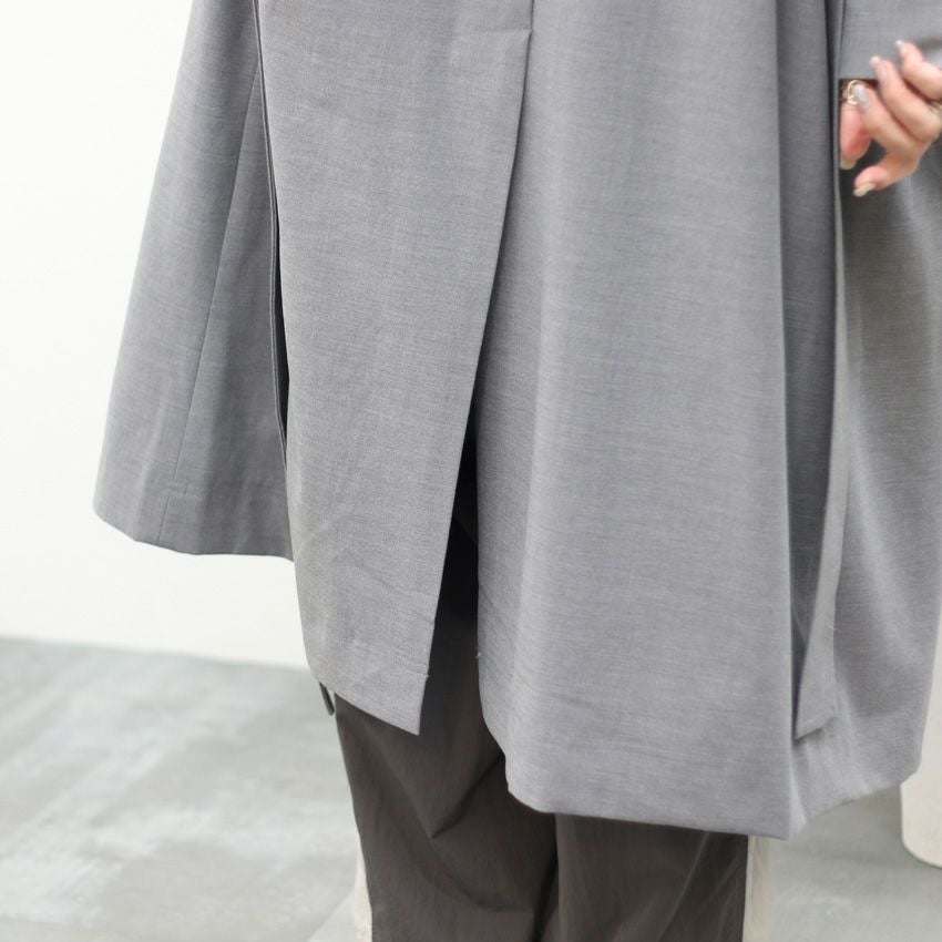 anuke/アンヌーク Soutiencollar Raglan Coat 62510002 ロングコート