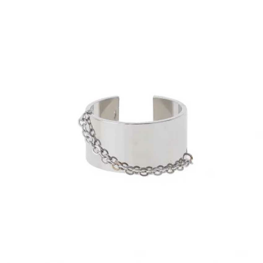 ＊Sea'ds mara シーズマーラ レイヤーリングシルバー 袋あり 完売＊ Sea'ds mara/シーズマーラ Chain layer ring 25A2-24 アクセサリー