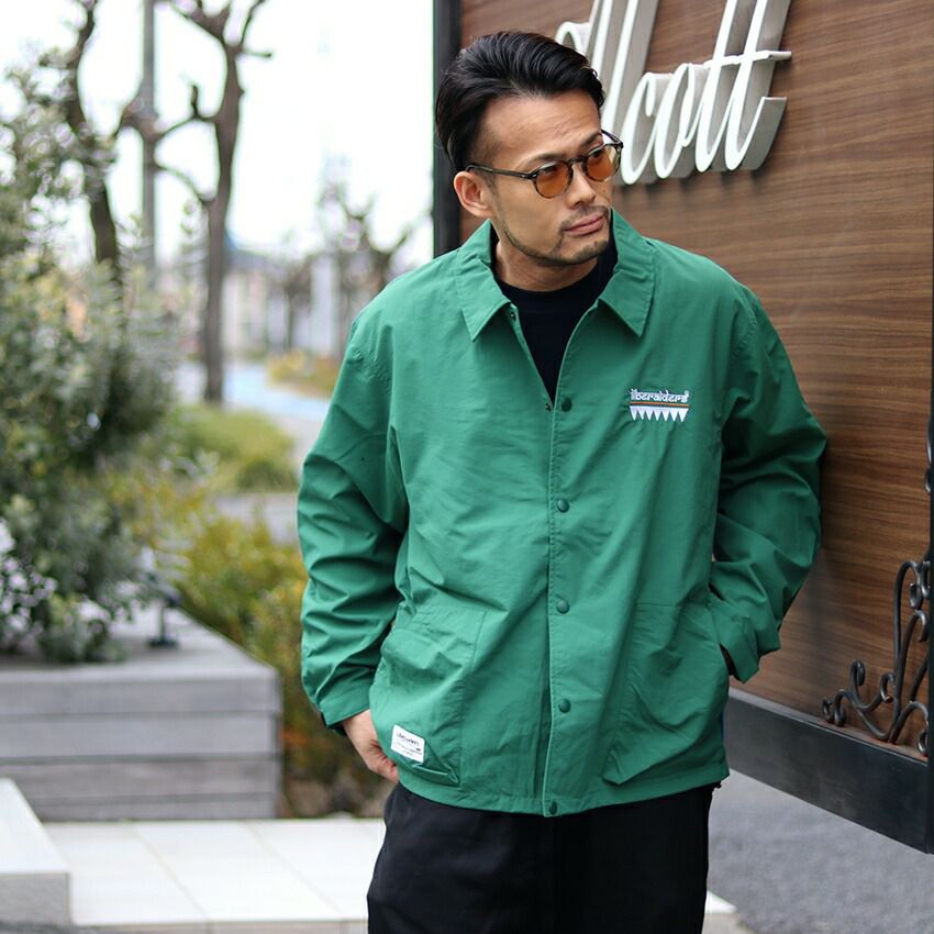 Liberaiders/リベレイダース TRIBAL EMBROIDERY COACH JACKET 