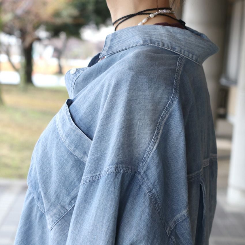 Dignite collier ディニテコリエ シアー デニム ディニテコリエ