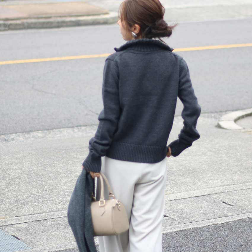 TODAYFUL /トゥデイフル Compact Zip Knit 12520508 25秋冬 トップス