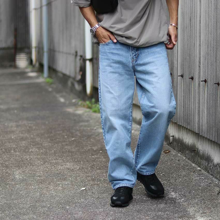edit clothing エディットクロージング テーパードルーズデニム ED-665