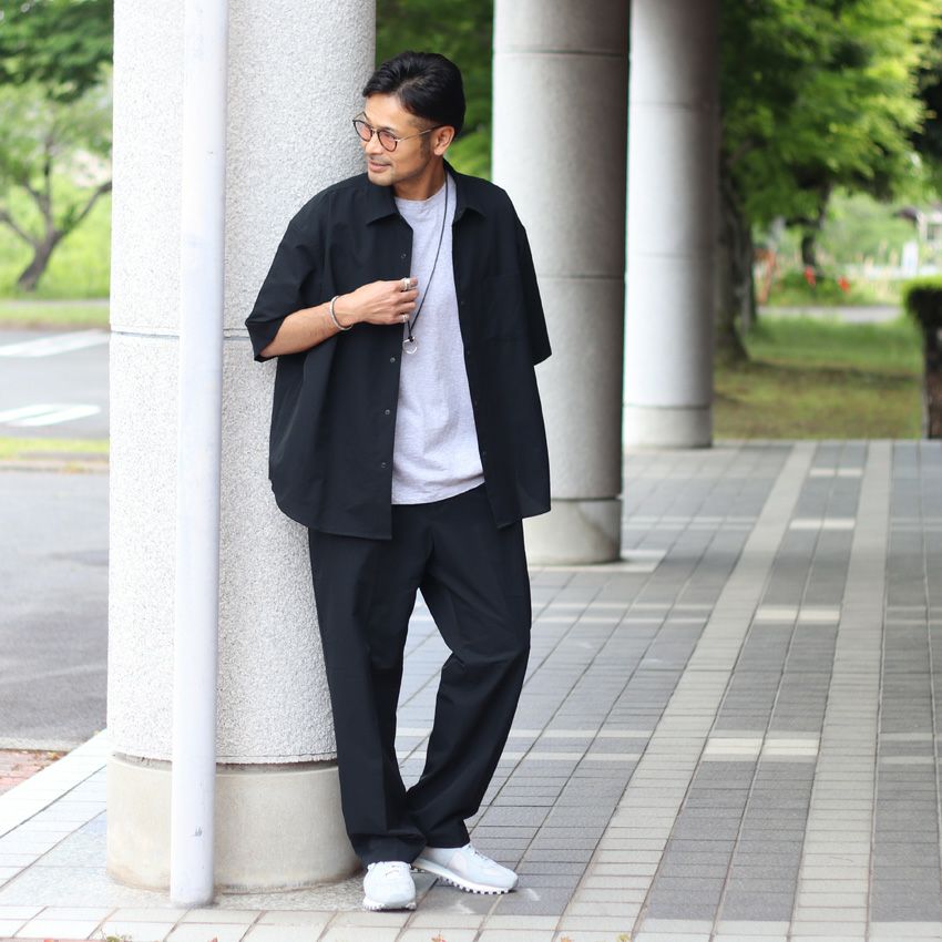 JOHNBULL/ジョンブル クールドッツタックテーパードパンツ JM252P06