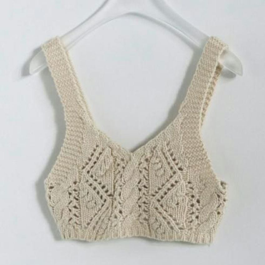 anuke/アンヌーク Cable Knit Bustier 62520506 ビスチェ | Shunal