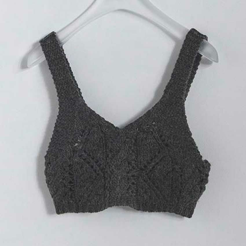 anuke/アンヌーク Cable Knit Bustier 62520506 ビスチェ | Shunal