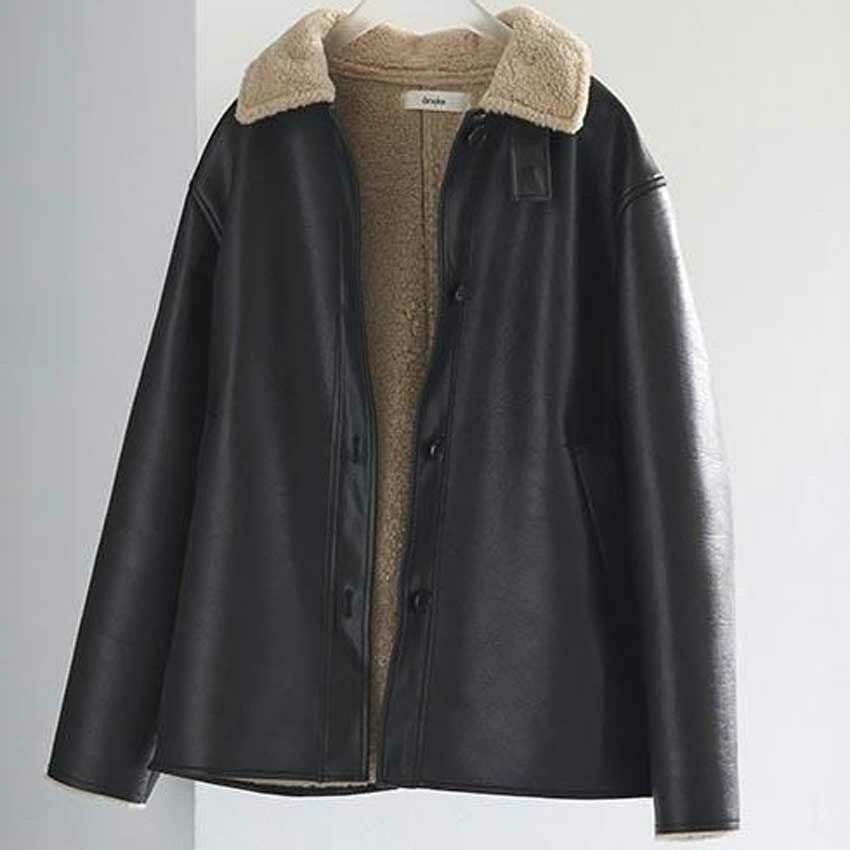 ジャケット・アウター anuke Boa Flight Jacket anuke/アンヌーク Boa Flight Jacket 62520203 ジャケット | Shunal