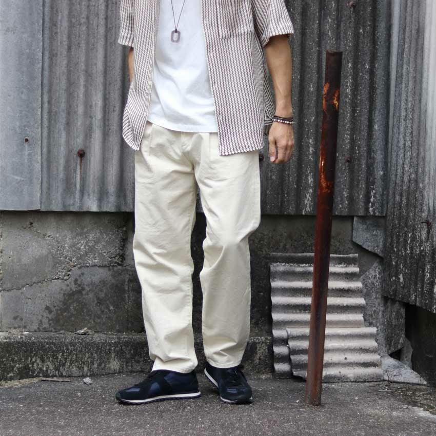 edit clothing エディットクロージング ワイドテーパードチノ ED-672