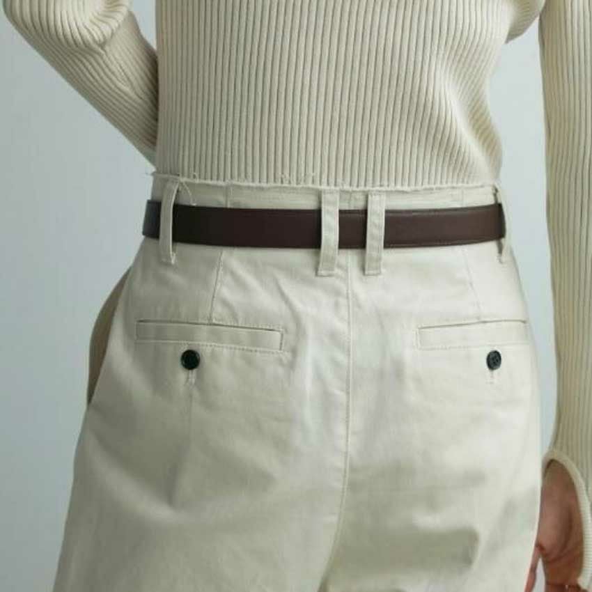 anuke/アンヌーク Reversible Plate Belt 62521003 ベルト | Shunal