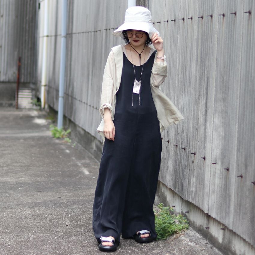 TODAYFUL（トゥデイフル）の「Check Wide Combinaison（つなぎ