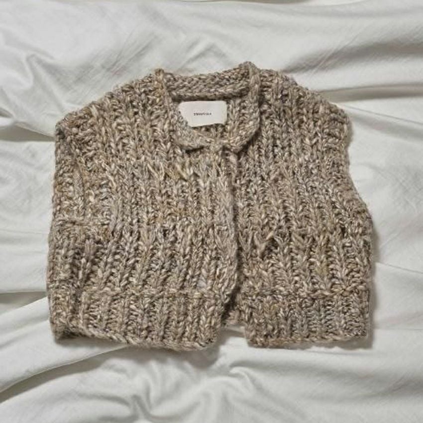 TODAYFUL/トゥデイフル Mix Handknit Vest ミックスハンドニットベスト