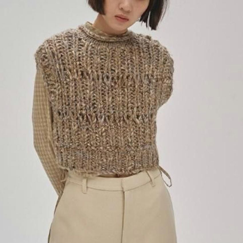 TODAYFUL　Mix Handknit Vest ミックスハンドニット TODAYFUL/トゥデイフル Mix Handknit Vest ミックスハンドニットベスト