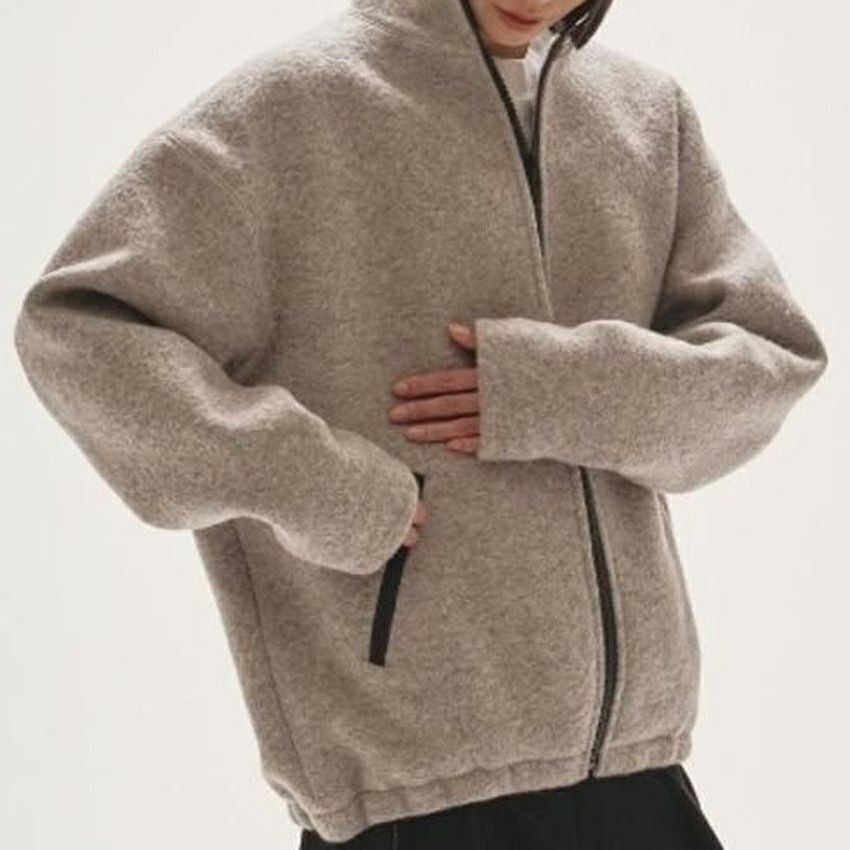 TODAYFUL/トゥデイフル Wool Boa Zip Jacket ウールボアジップ