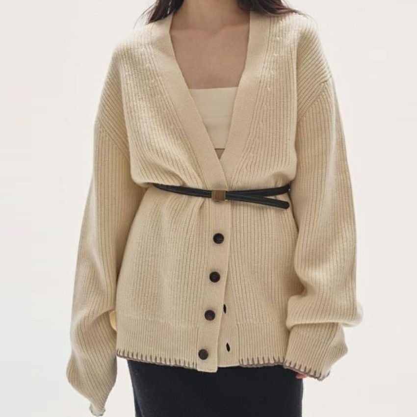 TODAYFUL /トゥデイフル 12520519 Wool Ribknit Cardigan 25秋冬