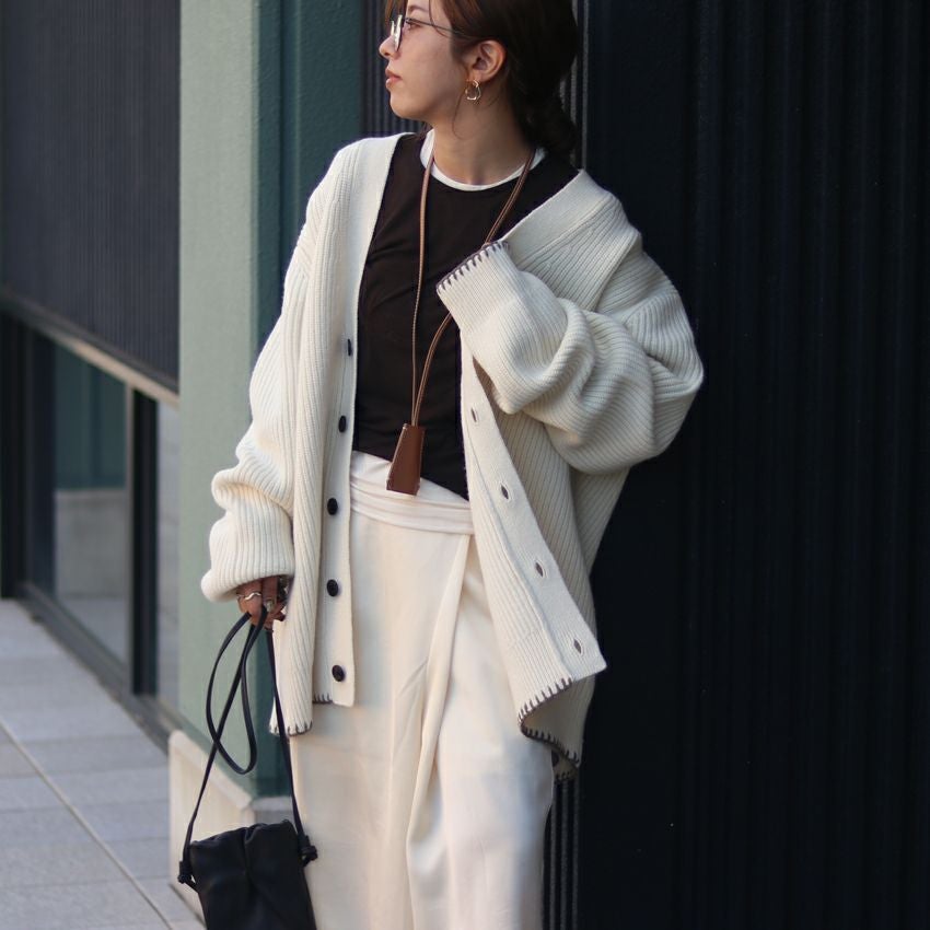 TODAYFUL /トゥデイフル 12520519 Wool Ribknit Cardigan 25秋冬