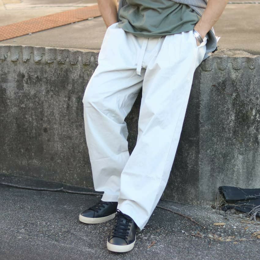 予約】Elfino/エルフィーノ ツータックワイドパンツ EL-251 ワイド