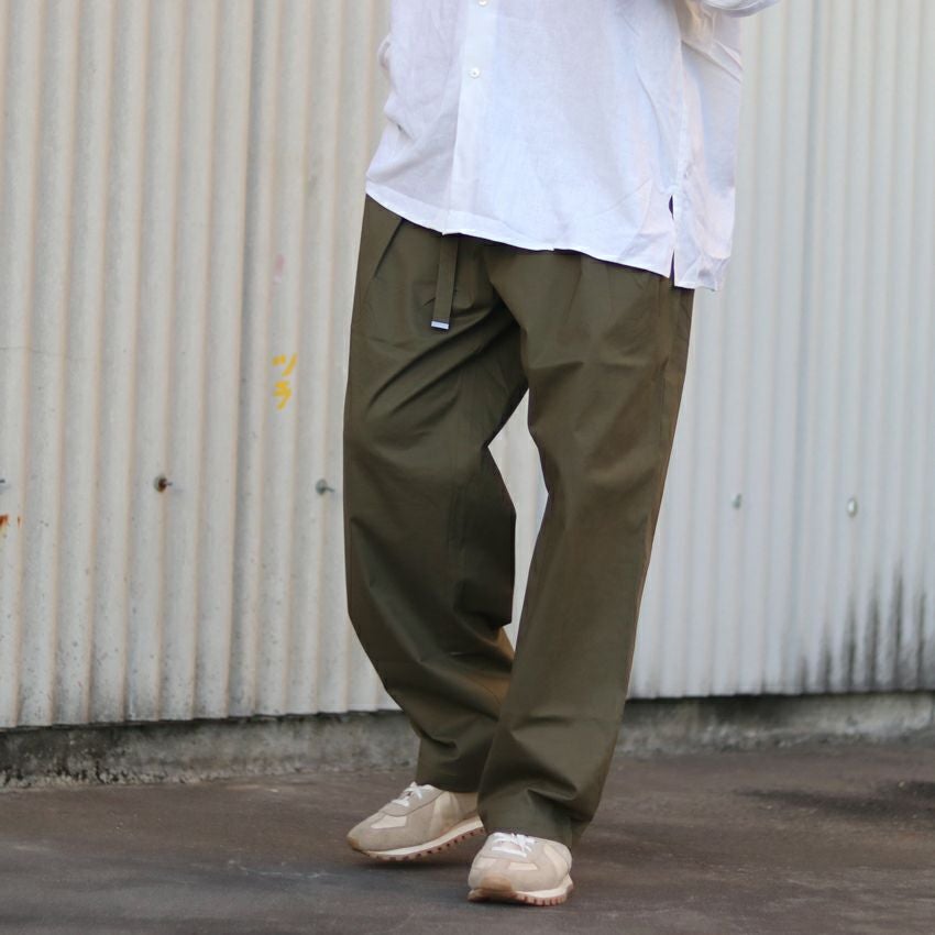 予約】Elfino/エルフィーノ ツータックワイドパンツ EL-251 ワイド