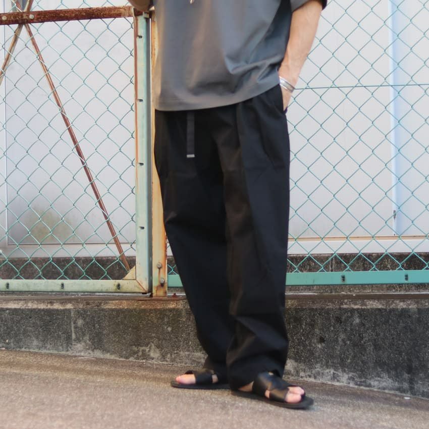 予約】Elfino/エルフィーノ ツータックワイドパンツ EL-251 ワイド