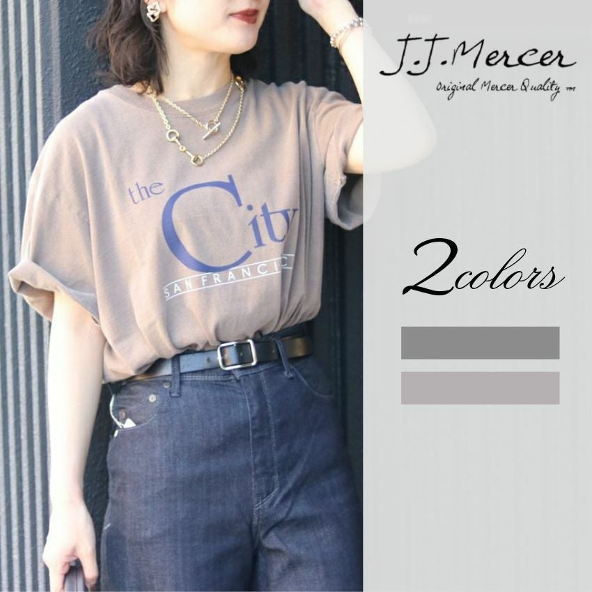J.J.Mercer/ジェイジェイマーサー ロゴTシャツ 25W02 ヴィンテージ