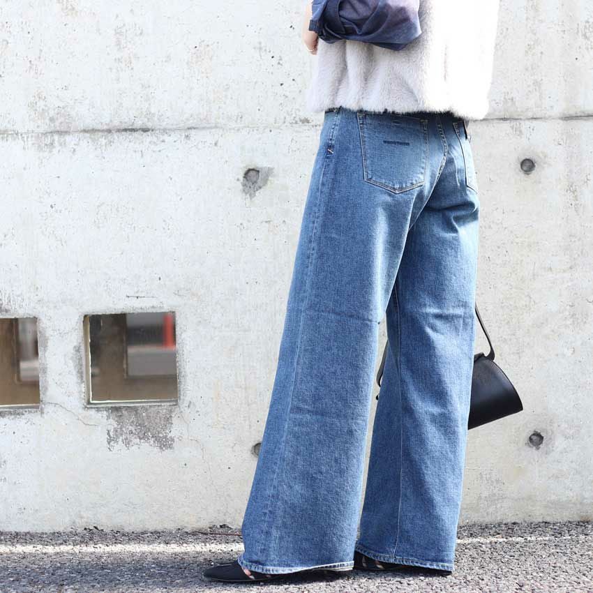 YANUK/ヤヌーク ルーズバギー KATE 57152082 ケイト ルーズ インディゴ