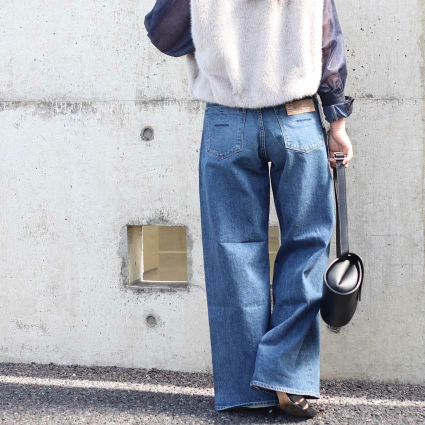 YANUK/ヤヌーク ルーズバギー KATE 57152082 ケイト ルーズ インディゴ