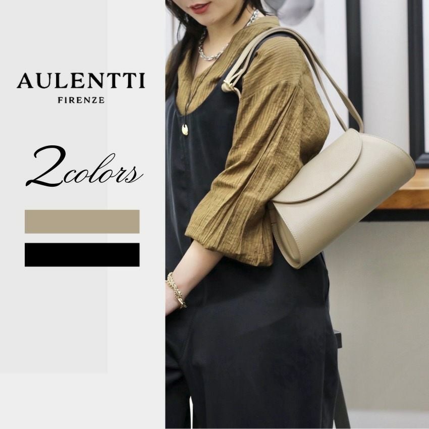 極美品　オウレンティ　本革　ショルダーバッグ AULENTTI（オウレンティ） ショルダーバッグ バッグ 「AULENTTI