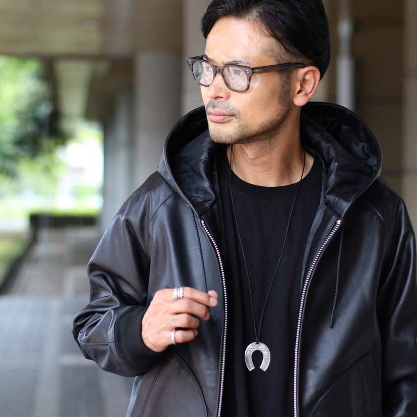 Schott/ショット LEATHER HOOED JACKET 782-5950055 レザージャケット