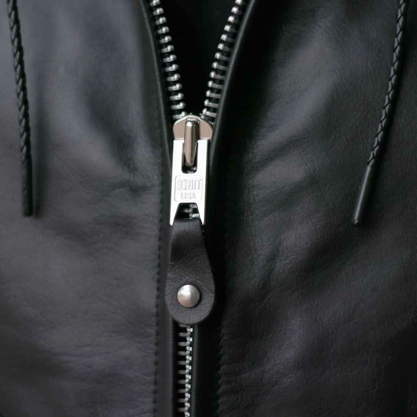 Schott/ショット LEATHER HOOED JACKET 782-5950055 レザージャケット