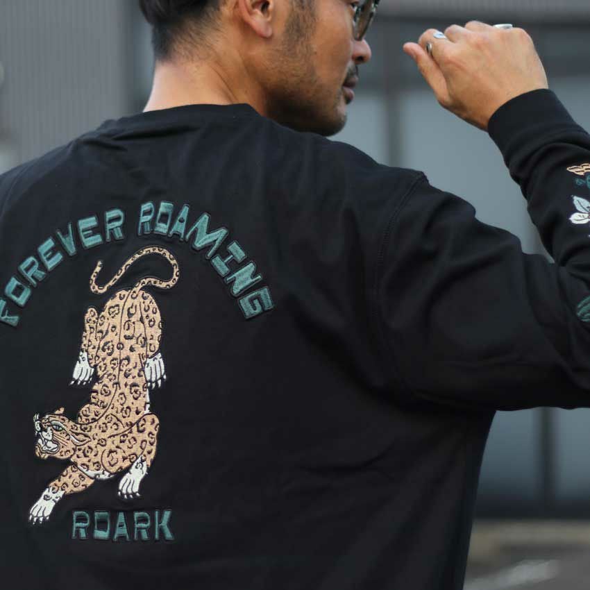ROARK REVIVAL/ロアークリバイバル 刺繍ヘビーウェイトカットソー 