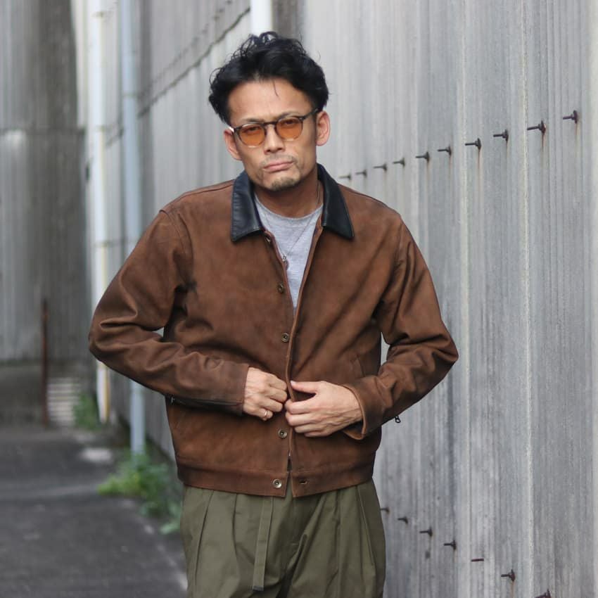 やぎ革 レザージャケット ライダース Schott/ショット コーチ 