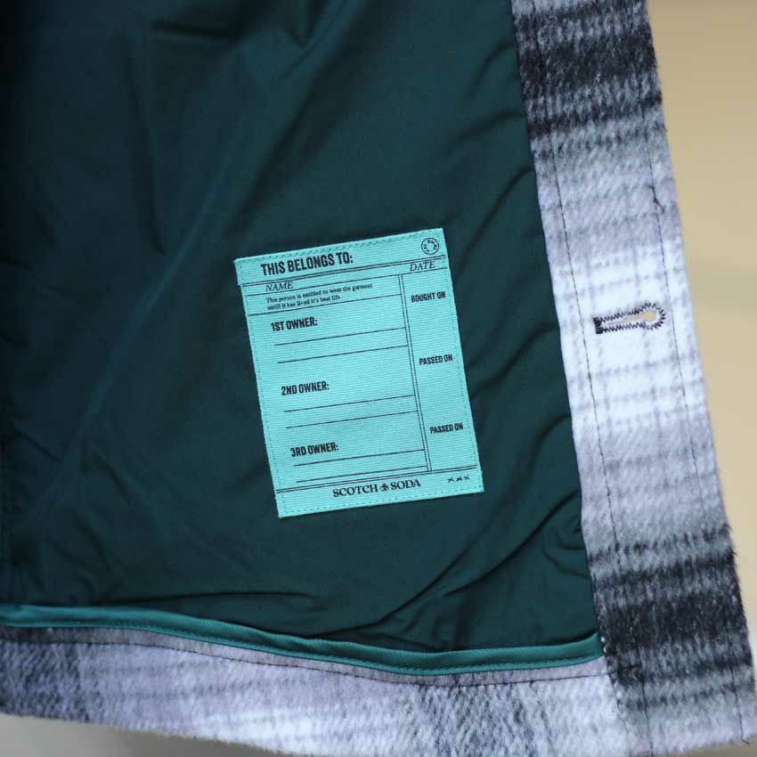 SCOTCH&SODA/スコッチアンドソーダ チェック柄ネルシャツ 292-41807