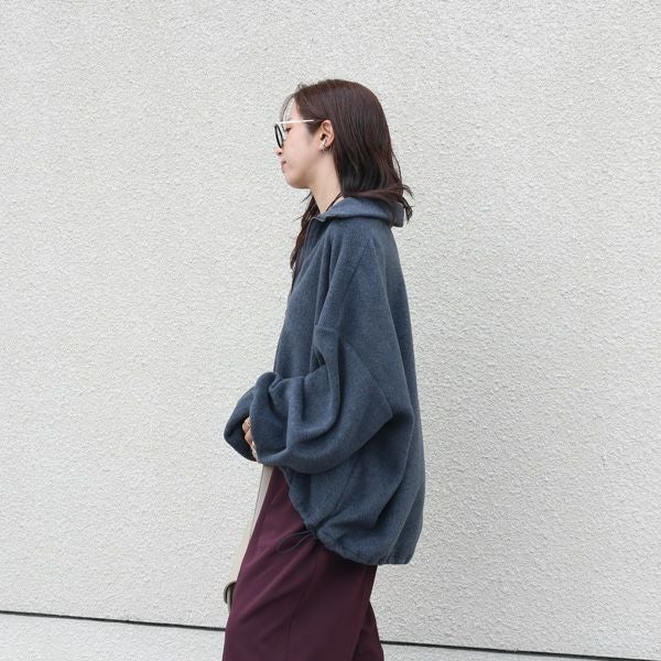 CLOCHE/クロッシェ ハーフジップフリース 552-85636 ハーフジップ