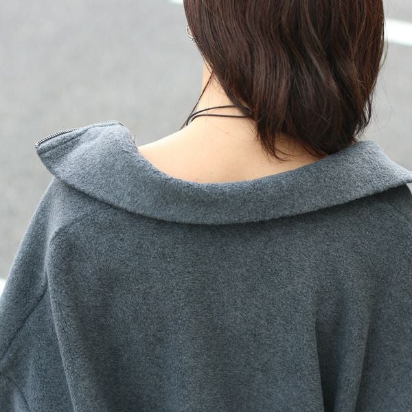 CLOCHE/クロッシェ ハーフジップフリース 552-85636 ハーフジップ
