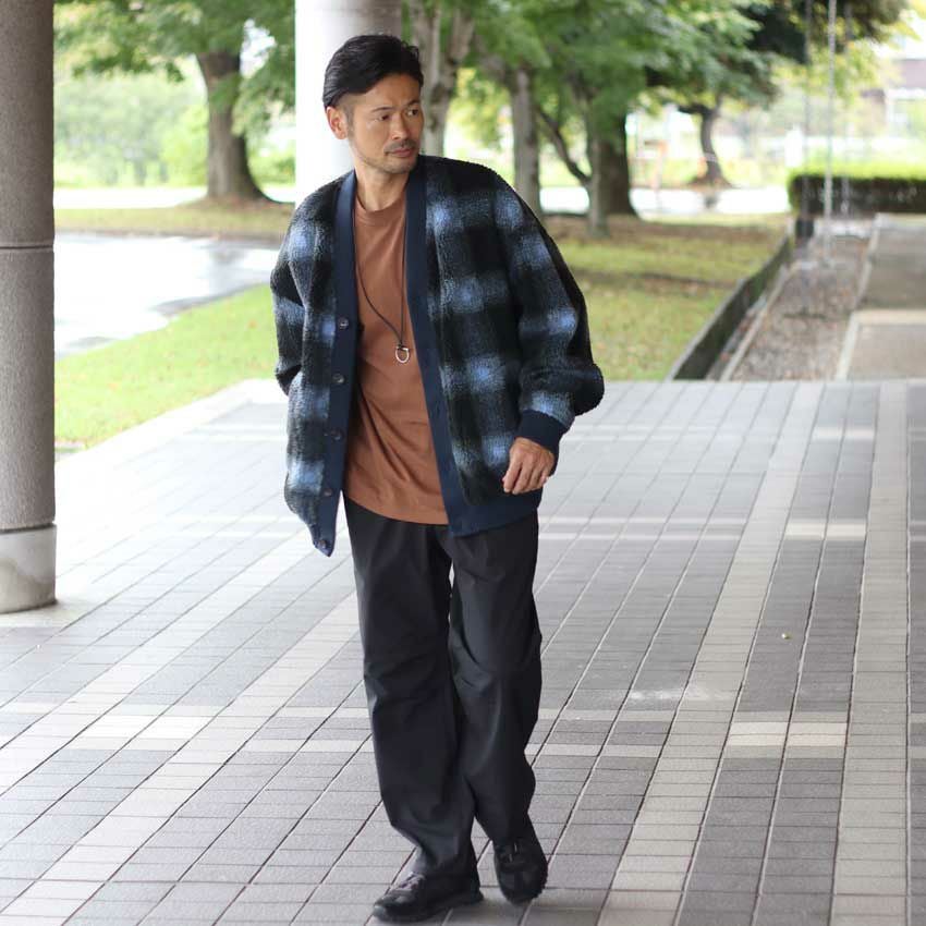 SCOTCH&SODA/スコッチアンドソーダ チェック柄ボアカーディガン 292 
