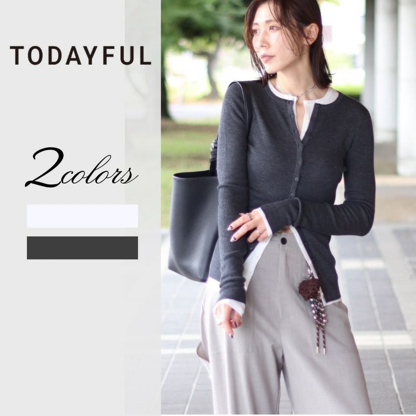 todayful Silkwool Knit Cardigan セット売り TODAYFUL(トゥデイフル) Silkwool Knit Cardigan | サウスオレンジ