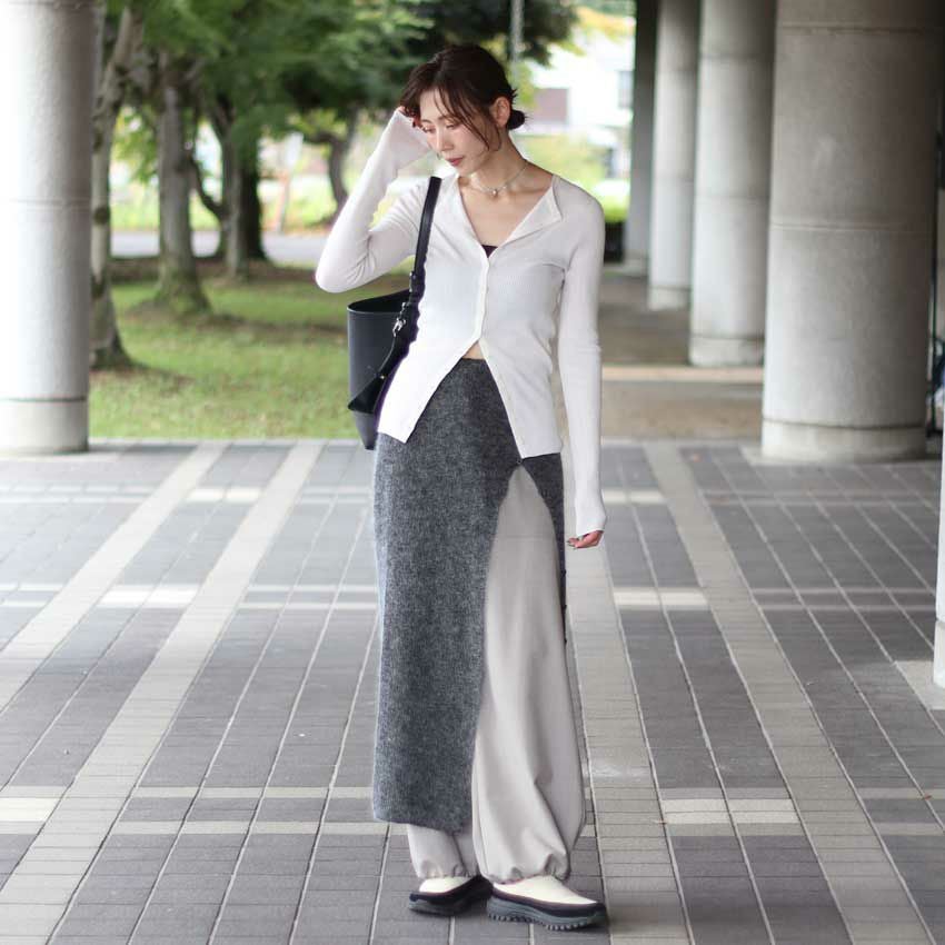 TODAYFUL /トゥデイフル Silkwool Knit Cardigan 12520501 リブニット