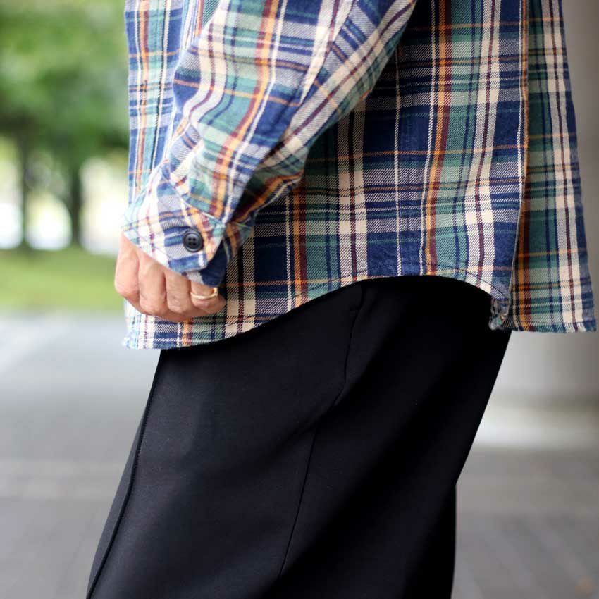 Liberaiders/リベレイダース HOODED PLAID SHIRT 771032503 長袖シャツ