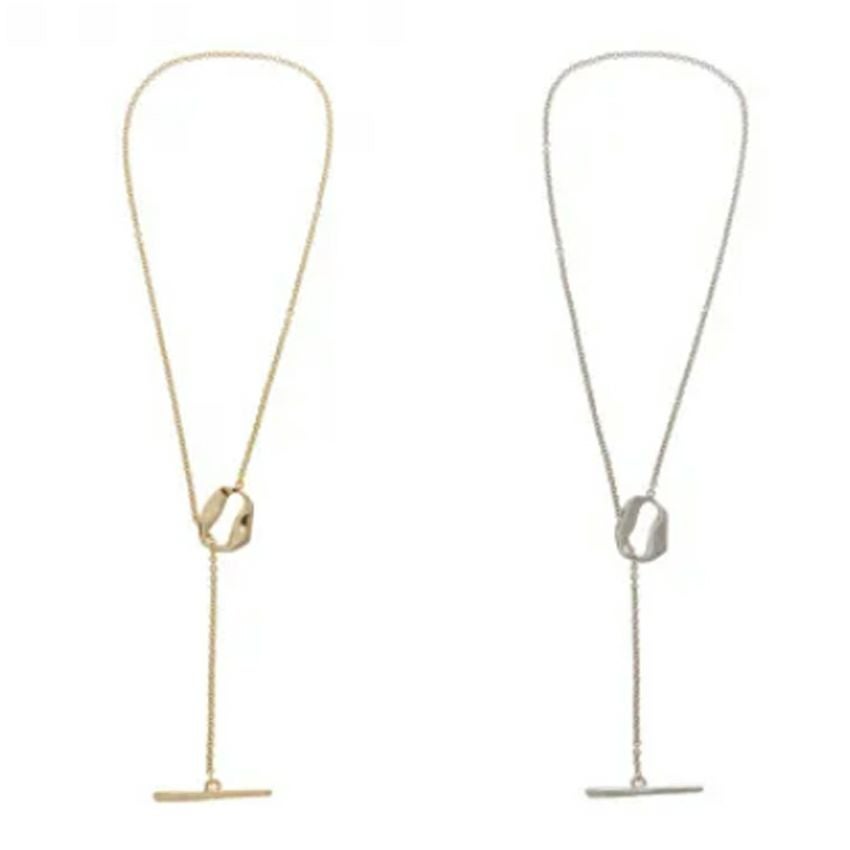 Sea'ds mara/シーズマーラ Strain mantel necklace 25A4-70 ゴールド