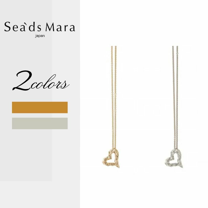 Sea'ds mara/シーズマーラ Roughness necklace 25A4-72 ハート